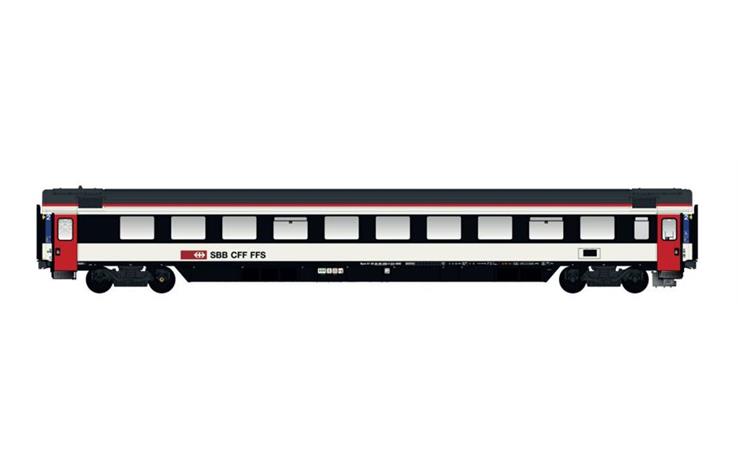 LS 47383 EC Personenwagen Bpm 2. Kl. SBB, H0