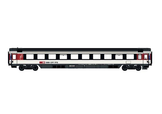 LS 47387 EC Personenwagen Bpm 2. Kl. refit weiss/schwarz SBB, H0