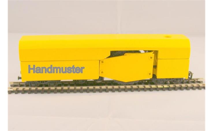 Lux 9715 Schienenschleifwagen mit SSF-09 Steuerelektronik und Faulhaber-Motor, Spur H0m