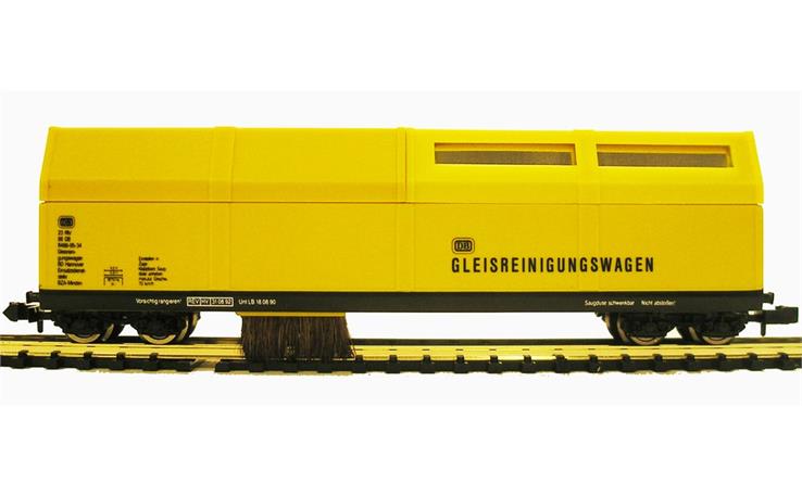 Lux 9725 Gleisstaubsauger mit SSF-09 Steuerelektronik und Faulhaber-Motor, Spur H0m