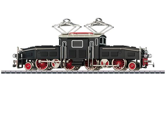 Märklin 018044 Krokodil CCS700 Messe, schwarz, H0 AC mfx Digital