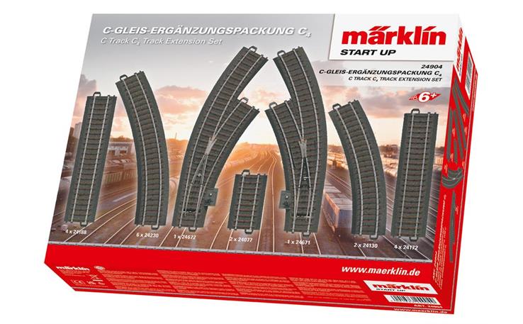 Märklin 024904 C-Gleis-Ergänzungspackung C4