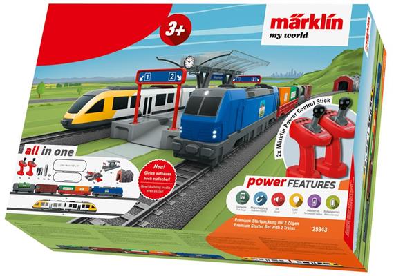 Märklin 029343 Premium-Startpackung mit 2 Zügen my world, H0