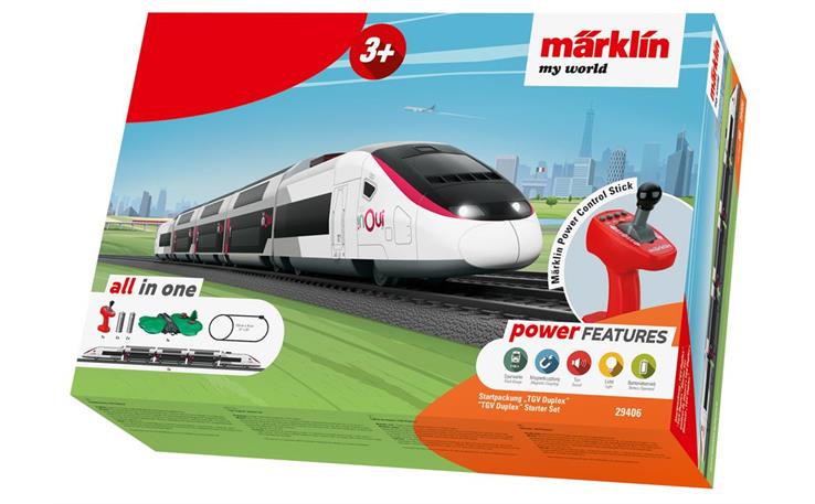 Märklin 029406 my world Startpackung "TGV Duplex", H0