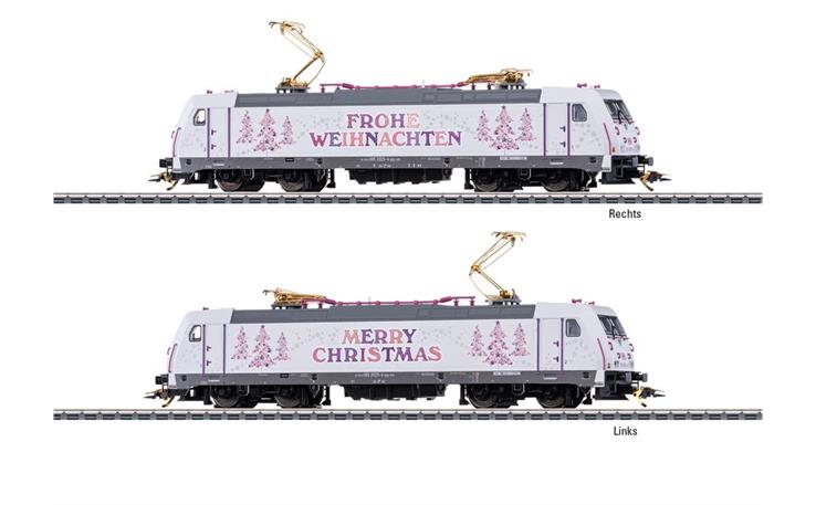 Märklin 036025 Weihnachtslokomotive Baureihe 185.2 WB, H0 AC mfx Digital Sound