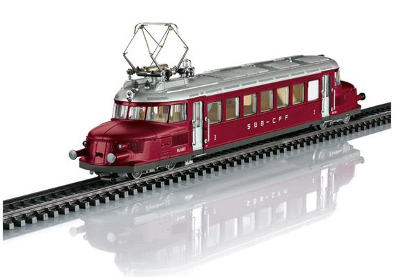 Märklin 038860 Schnelltriebwagen Roter Pfeil RCe2/4 OeBB, H0 AC mfx+ Digital Sound