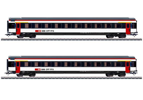 Märklin 042154 Personenwagen-Set 2-tlg EW IV SBB, H0