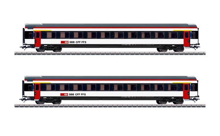 Märklin 042154 Personenwagen-Set 2-tlg EW IV SBB, H0