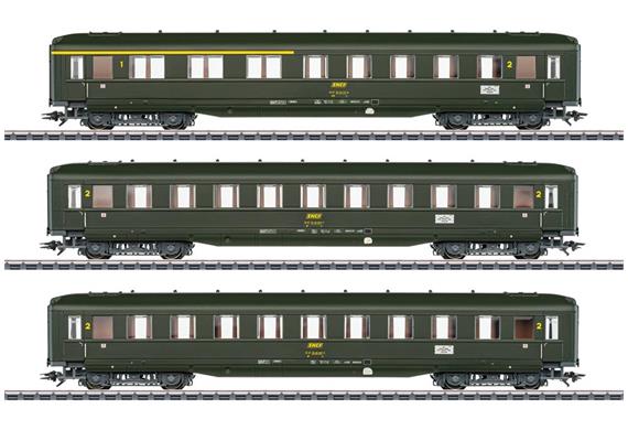 Märklin 043230 Personenwagen-Set 3-tlg SNCF, H0