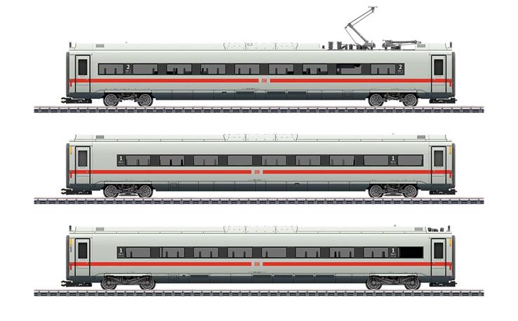 Märklin 043726 Ergänzungswagen-Set zum ICE 4 3-tlg DB AG, H0 AC