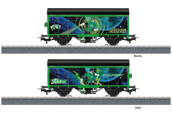 Märklin 044830 Gedeckter Güterwagen "Green Lantern", H0