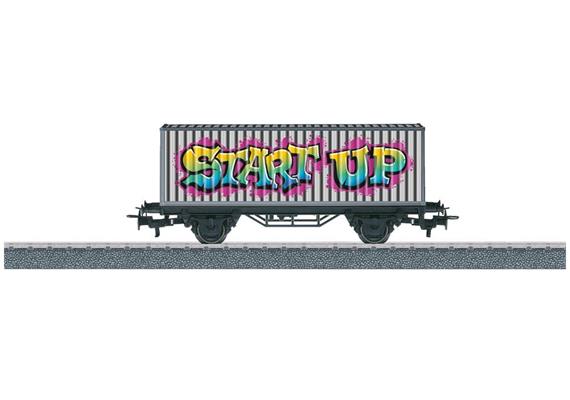 Märklin 044831 Containerwagen Graffiti "Start Up", H0