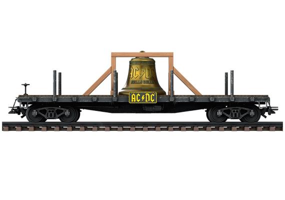 Märklin 046270 Flachwagen AC/DC "Hells Bells"-Glocke, H0 AC
