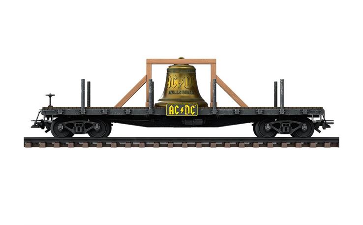Märklin 046270 Flachwagen AC/DC "Hells Bells"-Glocke, H0 AC