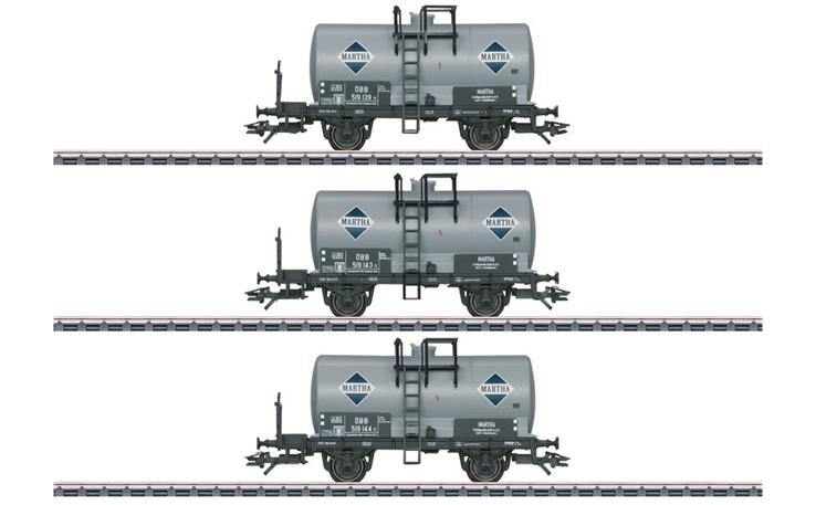 Märklin 046755 Kesselwagen-Set 3-tlg Martha ÖBB, H0