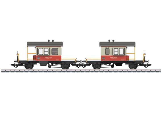 Märklin 046850 Kuppelwagen-Set 2-tlg Sputnik SBB, H0