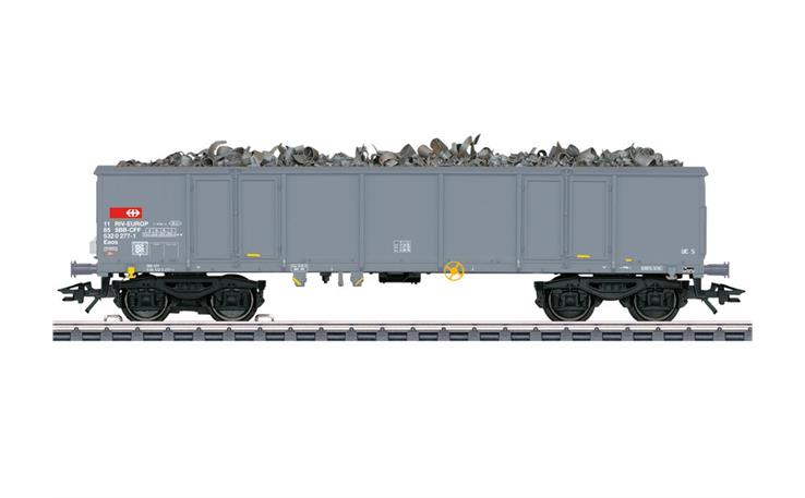 Märklin 046917 Offener Güterwagen Eaos mit Schlusslicht SBB, H0