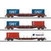 Märklin 047119 Containerwagen-Set 3-tlg SNCB, H0