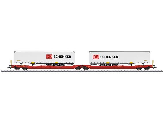 Märklin 047470 Gelenk-Taschenwagen DB Schenker, H0