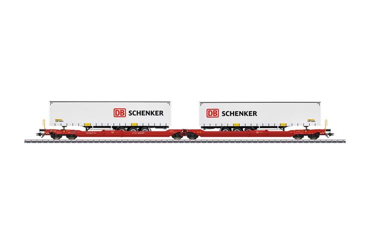 Märklin 047470 Gelenk-Taschenwagen DB Schenker, H0