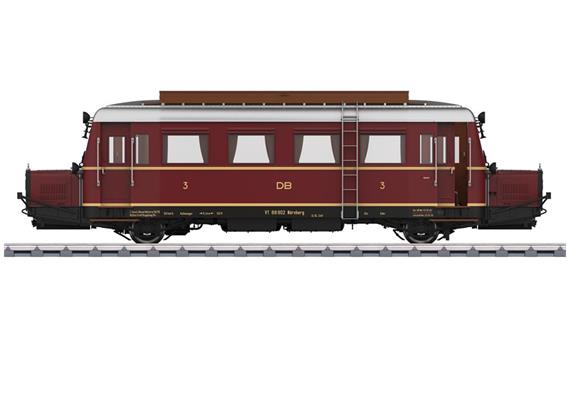 Märklin 055133 Dieseltriebwagen VT 88.9 "Schweineschnäuzchen" DB, Spur 1 Digital Sound