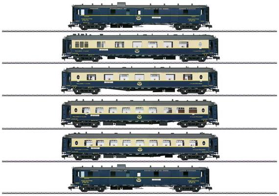 Märklin 058000 Pullmanwagen-Set EDELWEISS 6-tlg CIWL, Spur 1