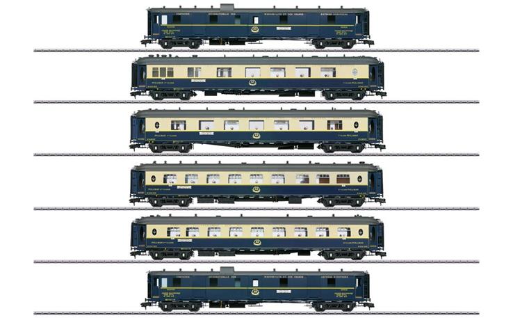 Märklin 058000 Pullmanwagen-Set EDELWEISS 6-tlg CIWL, Spur 1