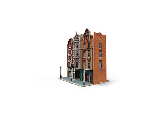 Märklin 072784 3D Gebäude-Puzzle "Wohn- und Geschäftshäuser"