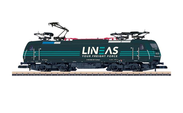 Märklin 088487 E-Lok BR 186 Lineas Railpool, Spur Z