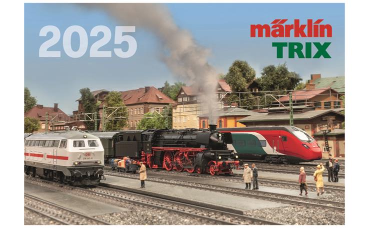 Märklin 19725 Märklin-/Trix-Wandkalender 2025