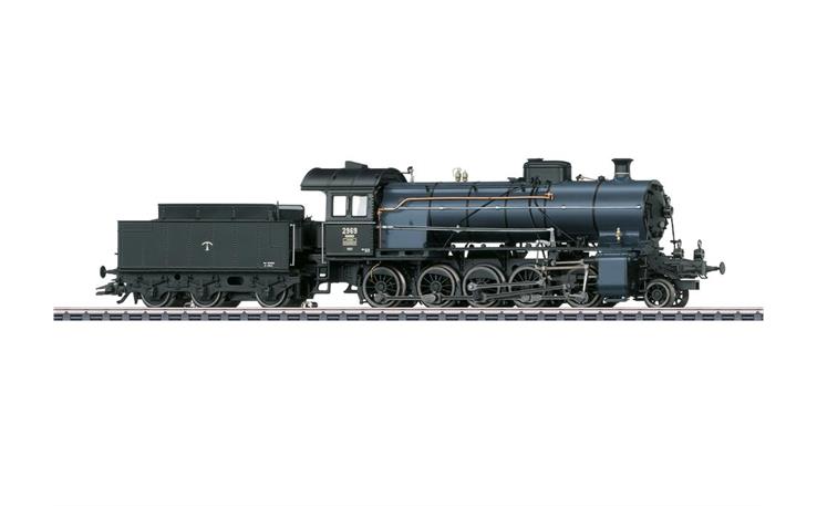 Märklin 39253 Dampflok C 5/6 2969 Elefant SBB, H0 AC mfx+ Digital Sound