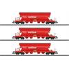 Märklin 48192 Selbstentladewagen-Set Tanoos 896 3-tlg DB Railion, H0 AC