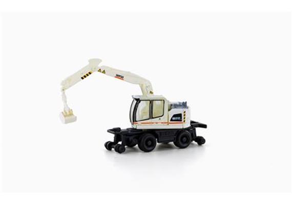 MINIS LC4253 Liebherr 2-Wege Bagger Sersa (CH) 1/160