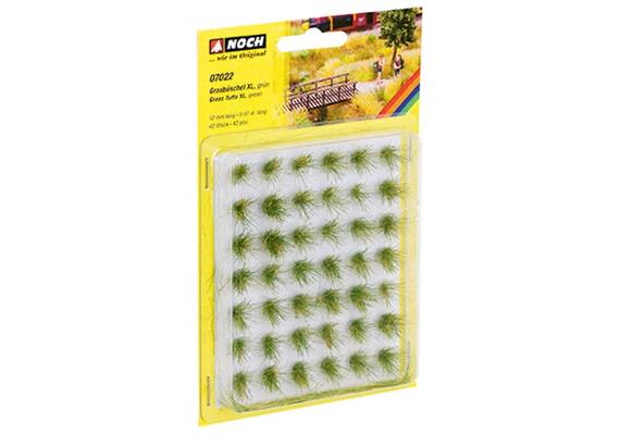 Noch 07032 Mini-Set Grasbüschel, grün 6 mm