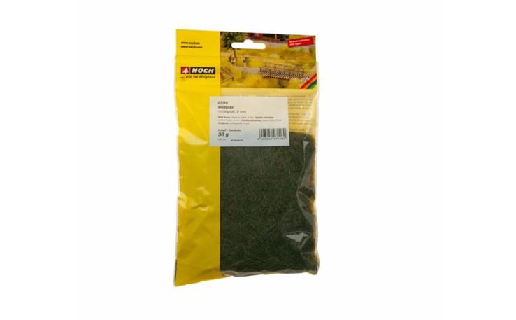 Noch 07118 Wildgras mittelgrün, 9 mm, 50 g