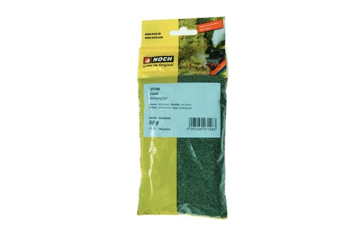 Noch 07146 Laub dunkelgrün 50g Beutel