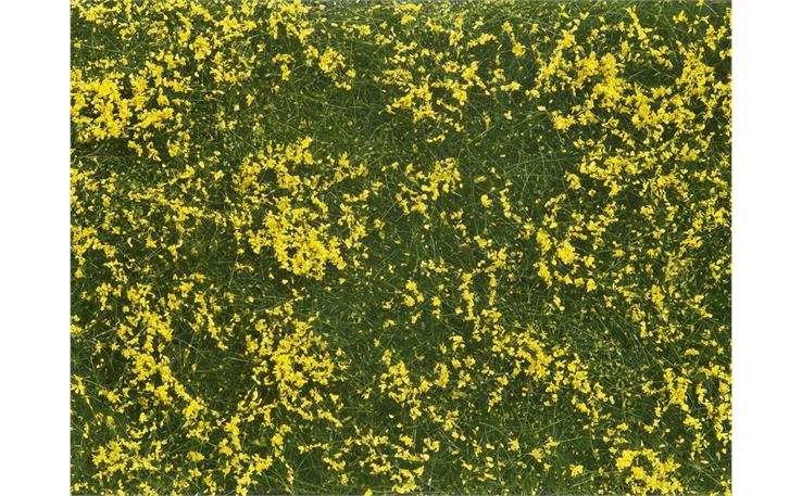 Noch 07255 Bodendecker-Foliage Wiese gelb 12 x 18 cm