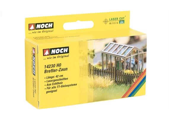 Noch 14230 L-C Bretter-Zaun