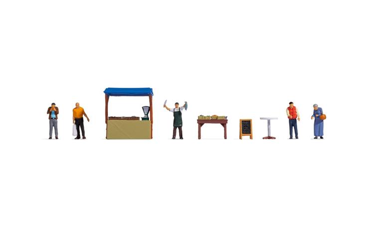 Noch 16228 Figuren-Themenwelt Fischstand