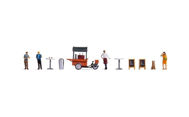 Noch 16230 Figuren-Themenwelt Kaffeestand