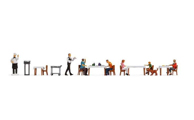 Noch 16246 Figuren-Themenwelt Restaurant