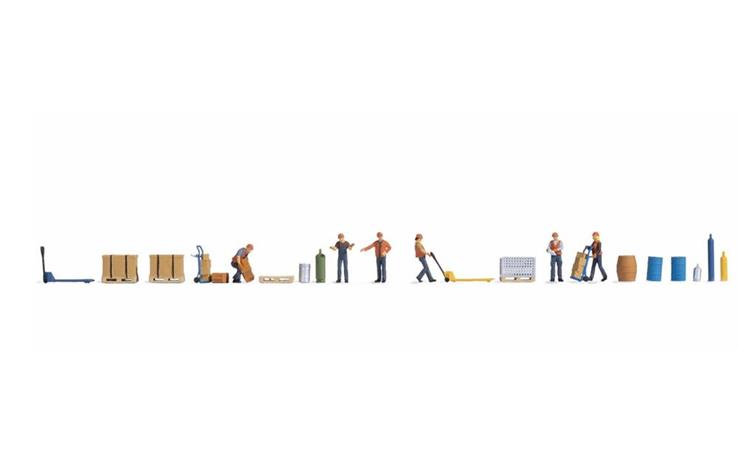 Noch 16266 Figuren-Themenwelt Güterverladung