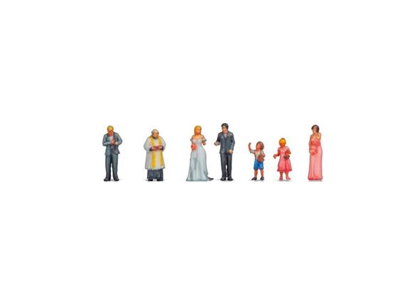 Noch 35440 Hochzeitspaar, 3D-Farbdruck, 1/160