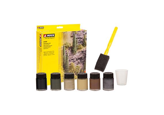 Noch 61200 Naturfarben-Set