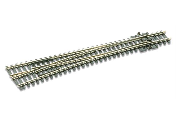 Peco SL-E389 Cd80 8° Weiche links, grosser Radius
