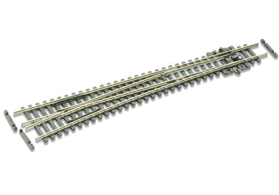 Peco SL-E389F Cd55 8° Weiche links, grosser Radius