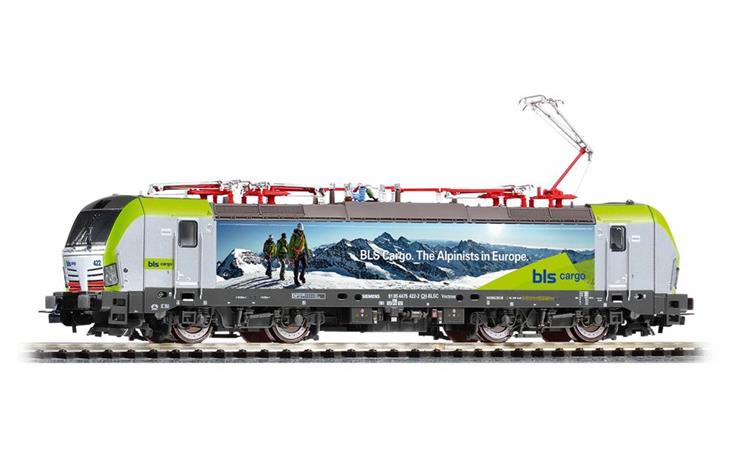 PIKO 21607 E-Lok Re 475 Vectron New Alpinisti BLS, H0 DC