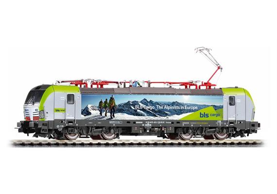 PIKO 21608 E-Lok Re 475 Vectron New Alpinisti BLS, H0 DC Digital Sound