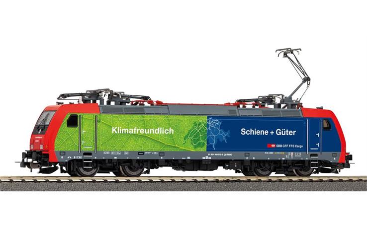 PIKO 21642 E-Lok Re 484 Klimafreundlich/Écoresponsable SBB, H0 DC