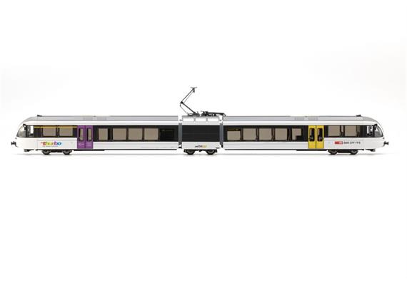 PIKO 27504 E-Triebwagen GTW 2/6 Thurbo SBB, H0 DC Digital Sound